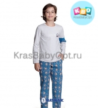Пижама для мальчика / серый